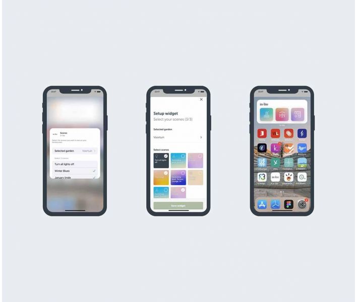 App update widgets in-lite