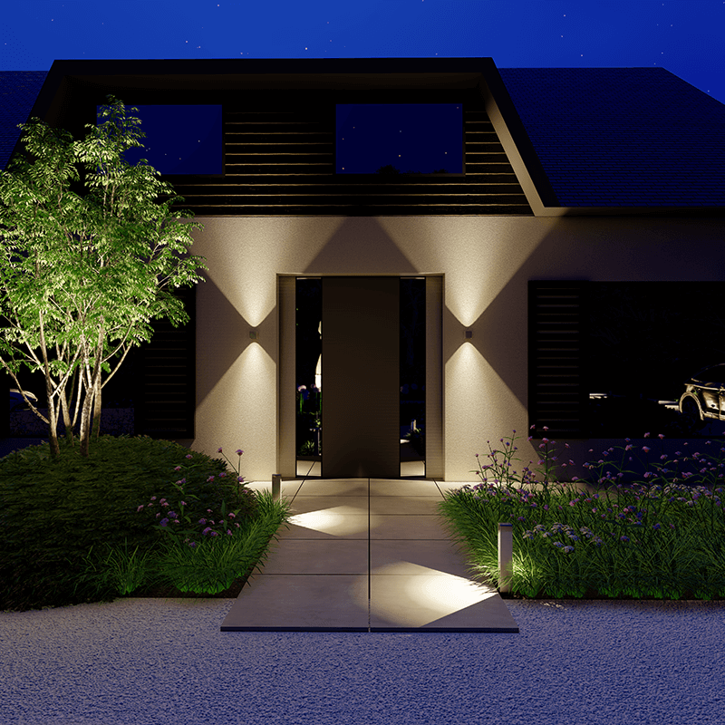 gevelverlichting - tuinverlichting - in-lite