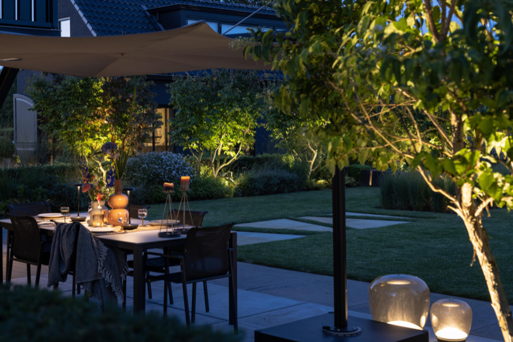 Terrassenbeleuchtung - Gartenbeleuchtung - in-lite