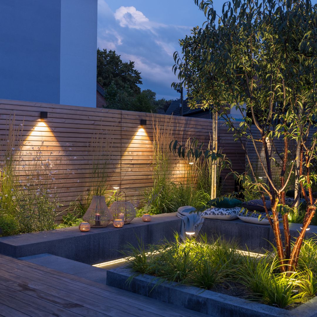 Schutting verlichting - Tuinverlichting - in-lite