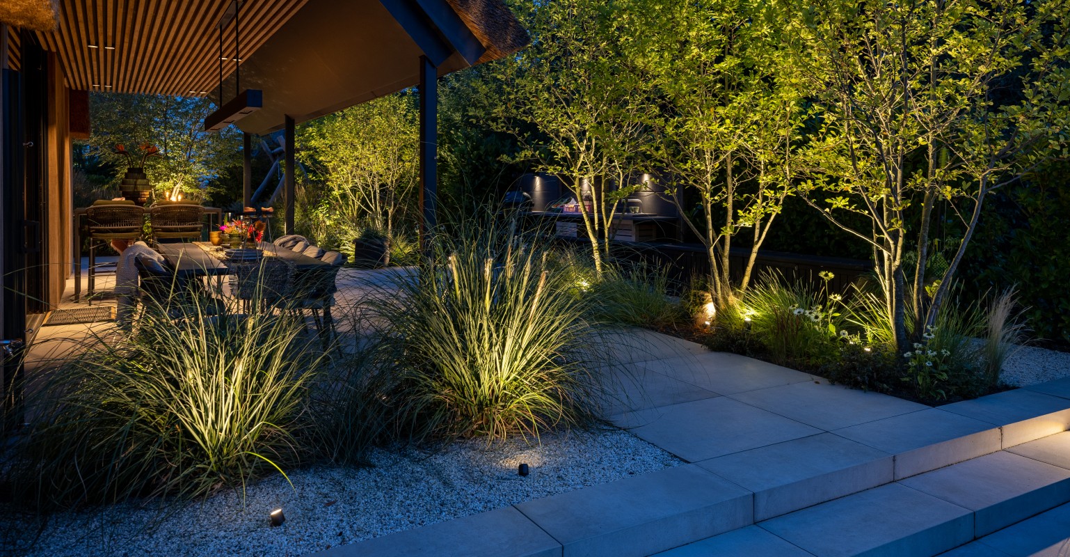 veranda verlichting - opbouwspots - tuinverlichting - in-lite 